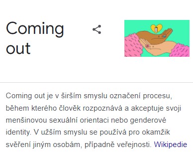 coming out